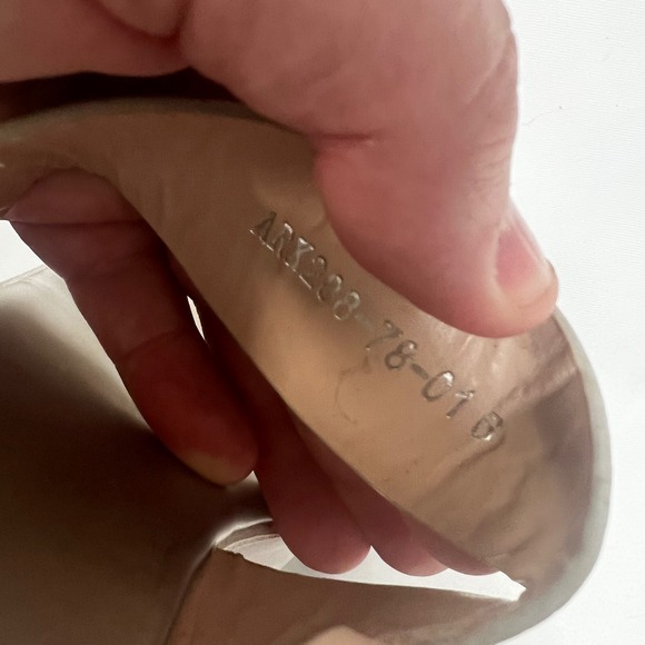 Dolls Kill Silver Metallic Platform Wedge US 6.5/7 Rave Goth Y2K Alternative - Picture 9 of 11